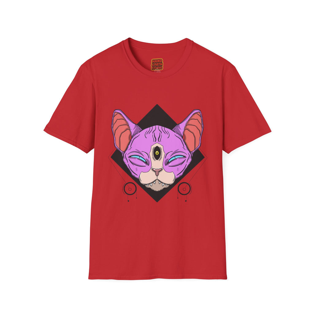 Awakened Cat Graphic Tee