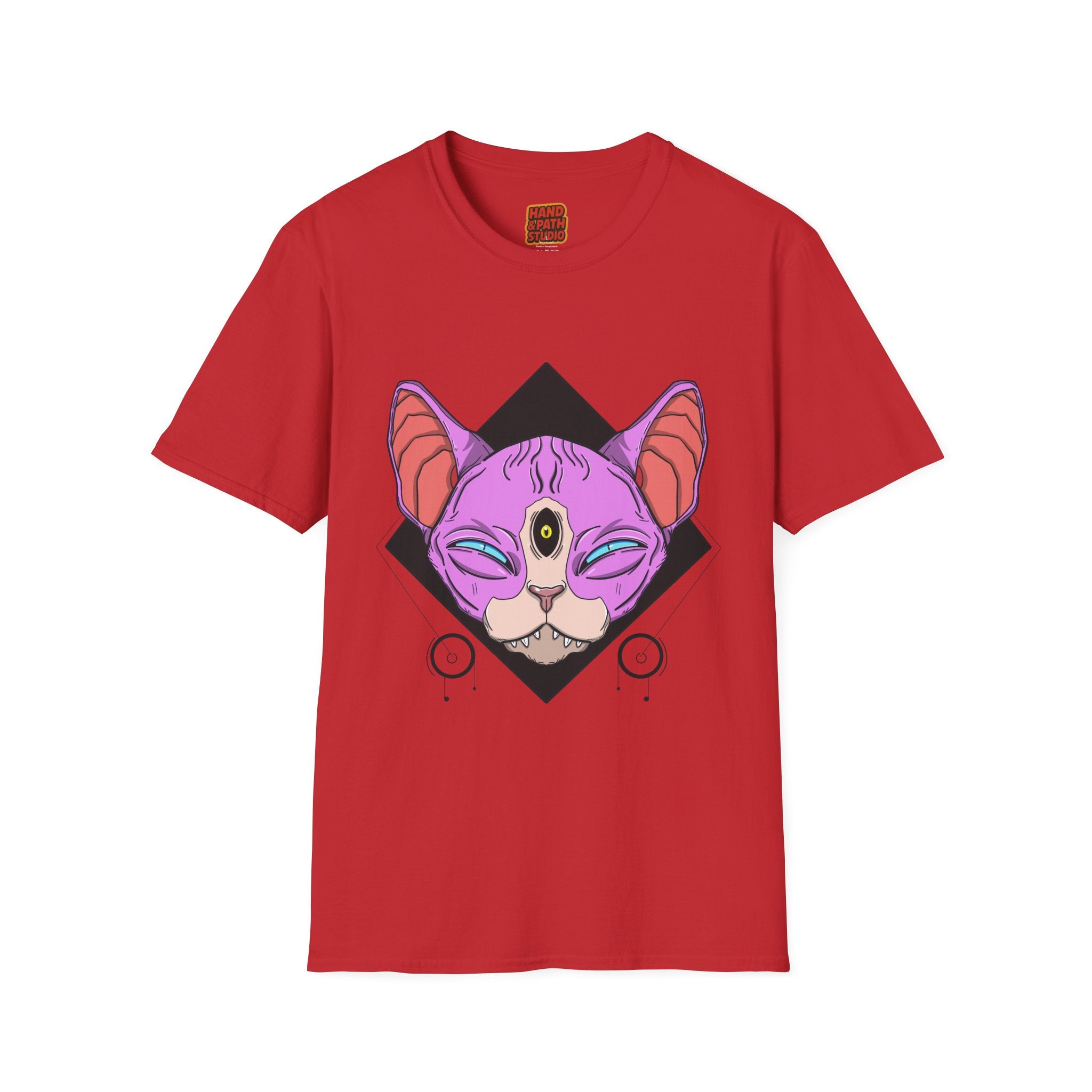 Awakened Cat Graphic Tee