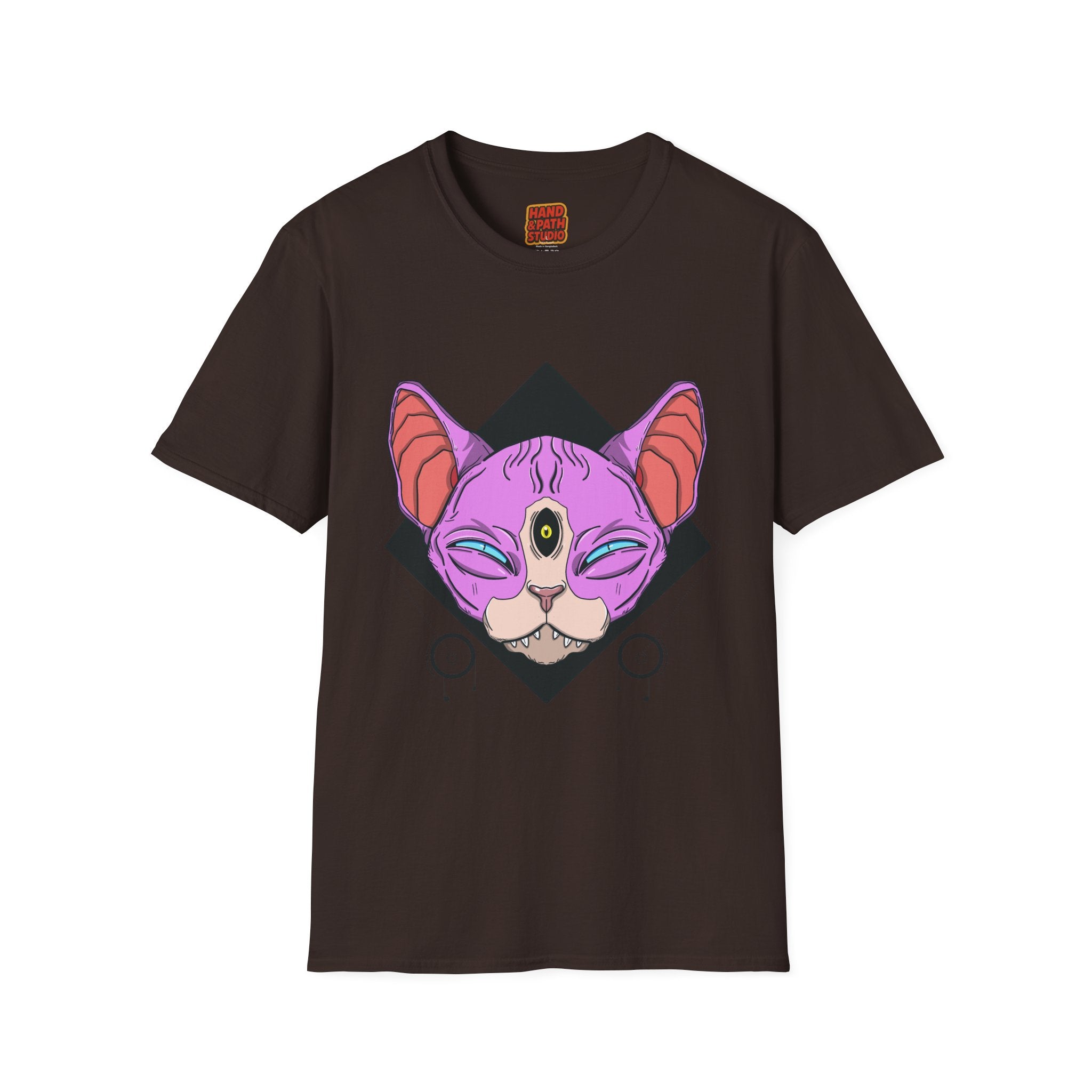 Awakened Cat Graphic Tee