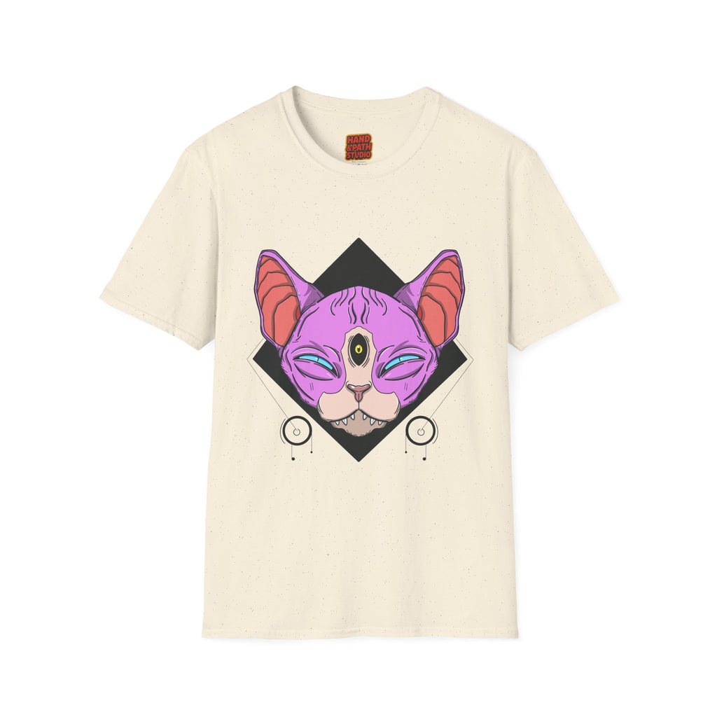 Awakened Cat Graphic Tee