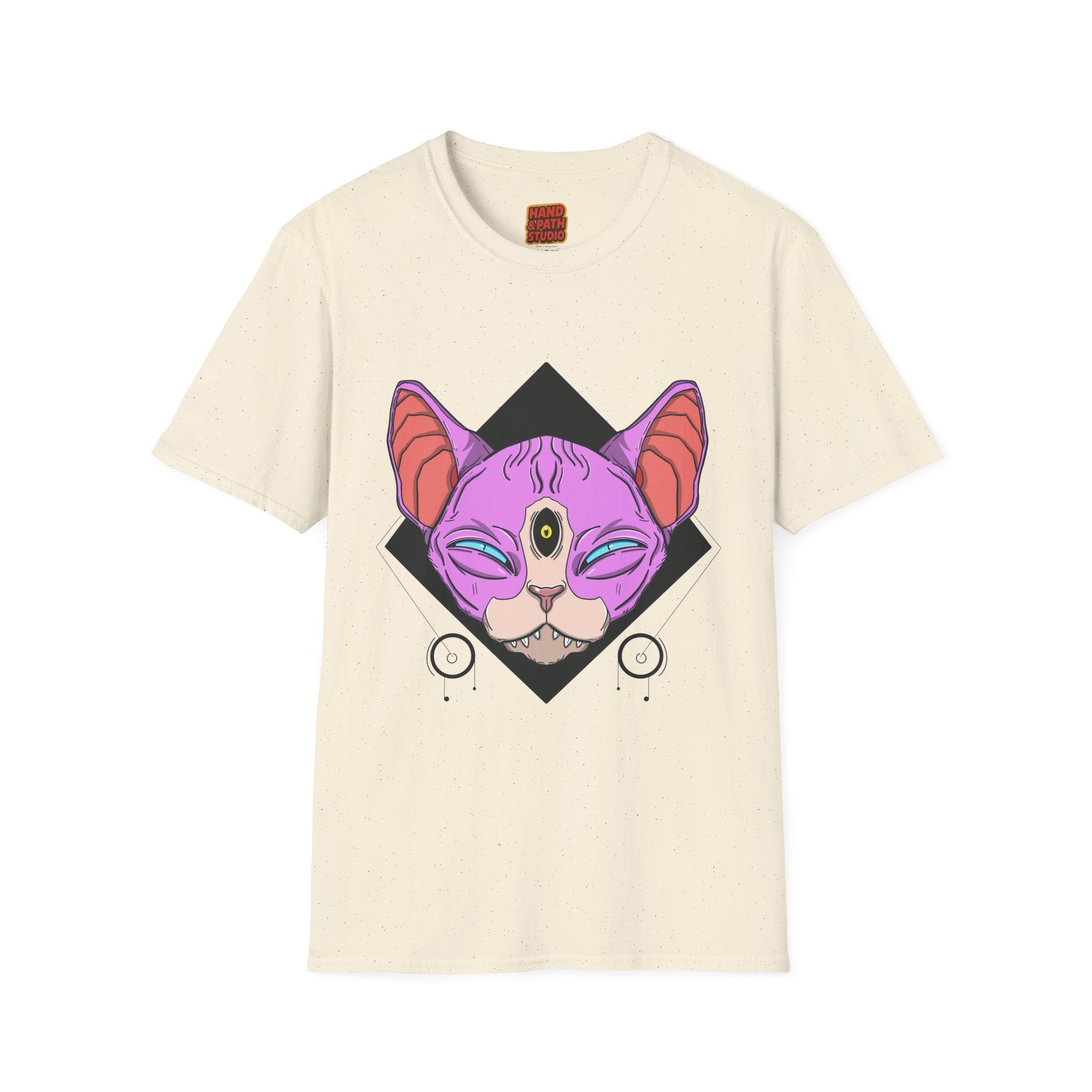 Awakened Cat Graphic Tee
