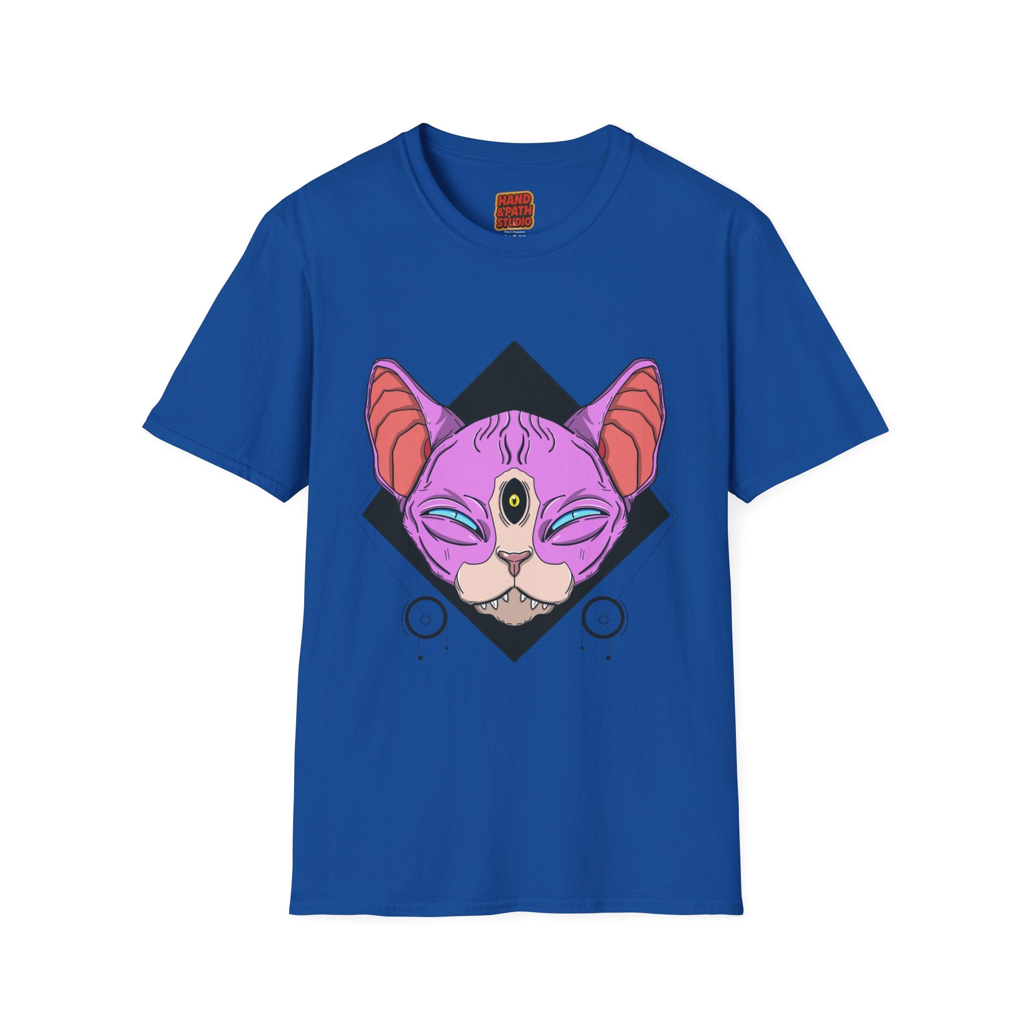 Awakened Cat Graphic Tee
