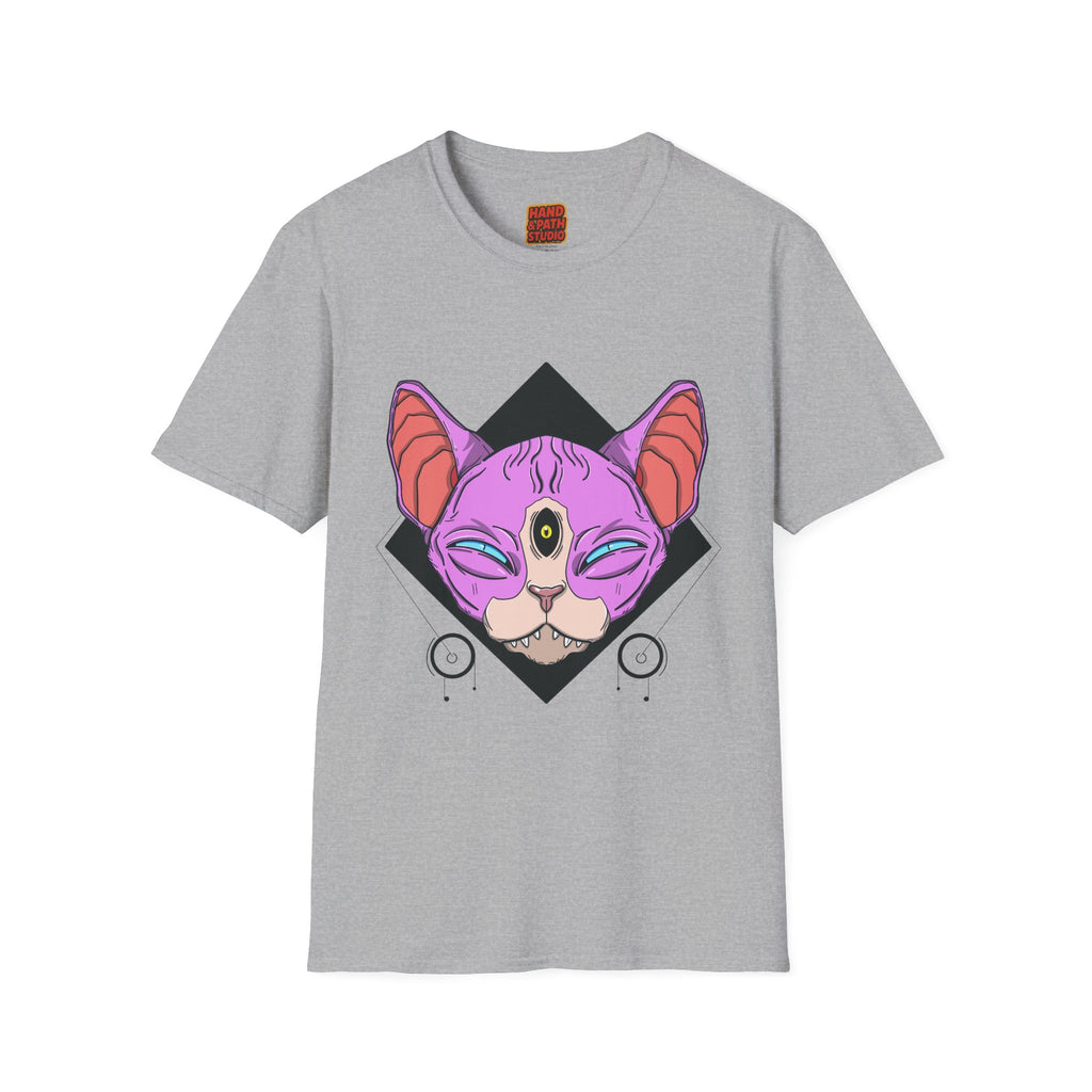 Awakened Cat Graphic Tee