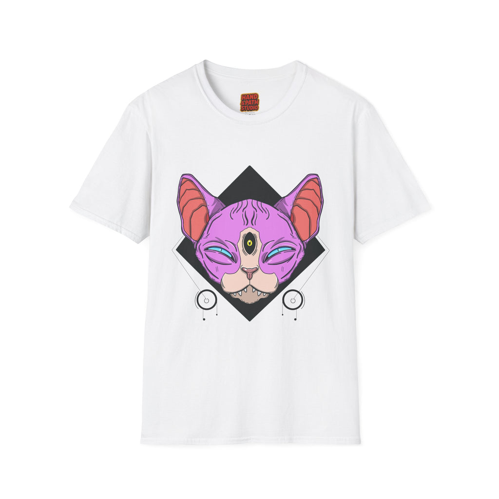 Awakened Cat Graphic Tee