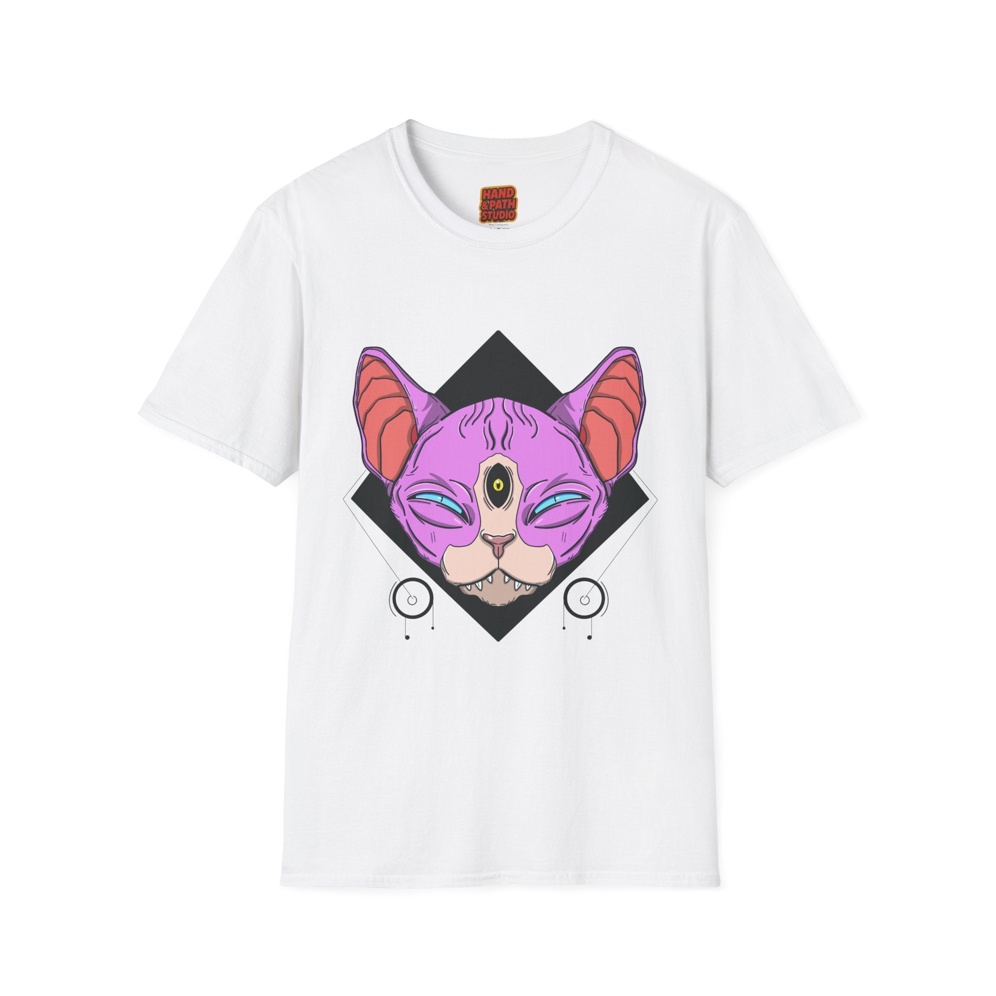 Awakened Cat Graphic Tee