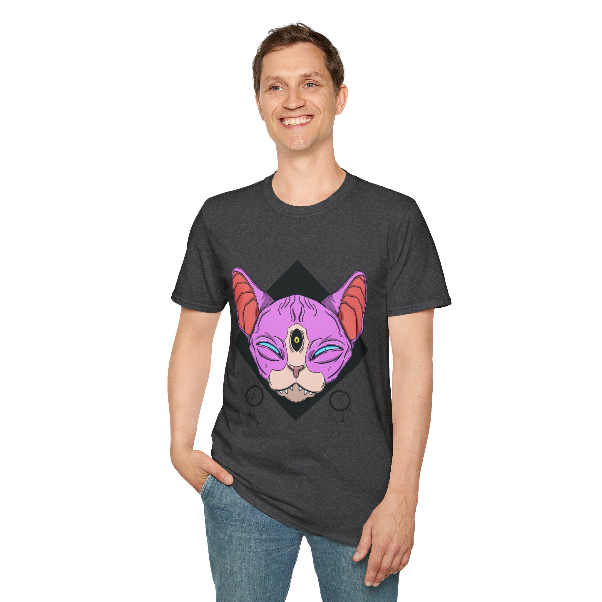 Awakened Cat Graphic Tee