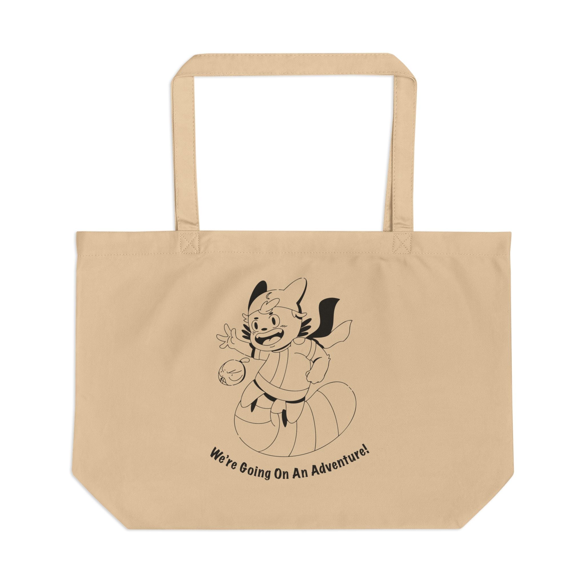 Radicchio - "We're Going On An Adventure!" - Monotone Tote